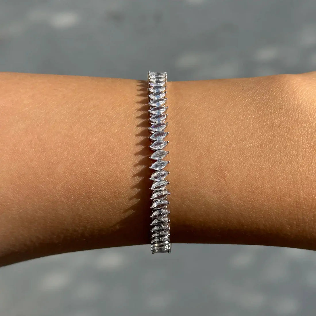 Marquise Tennis S925 Bracelet